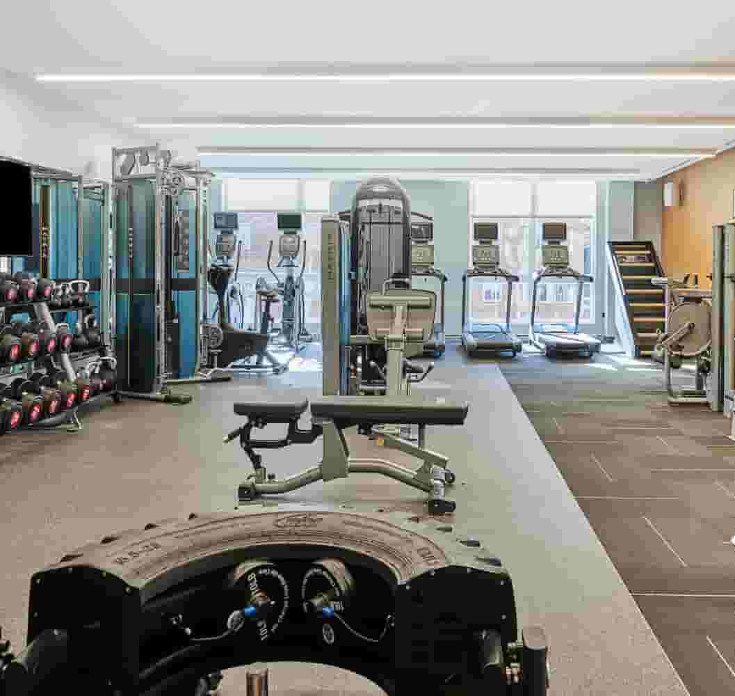24-hour Fitness Suite with high-end equipment